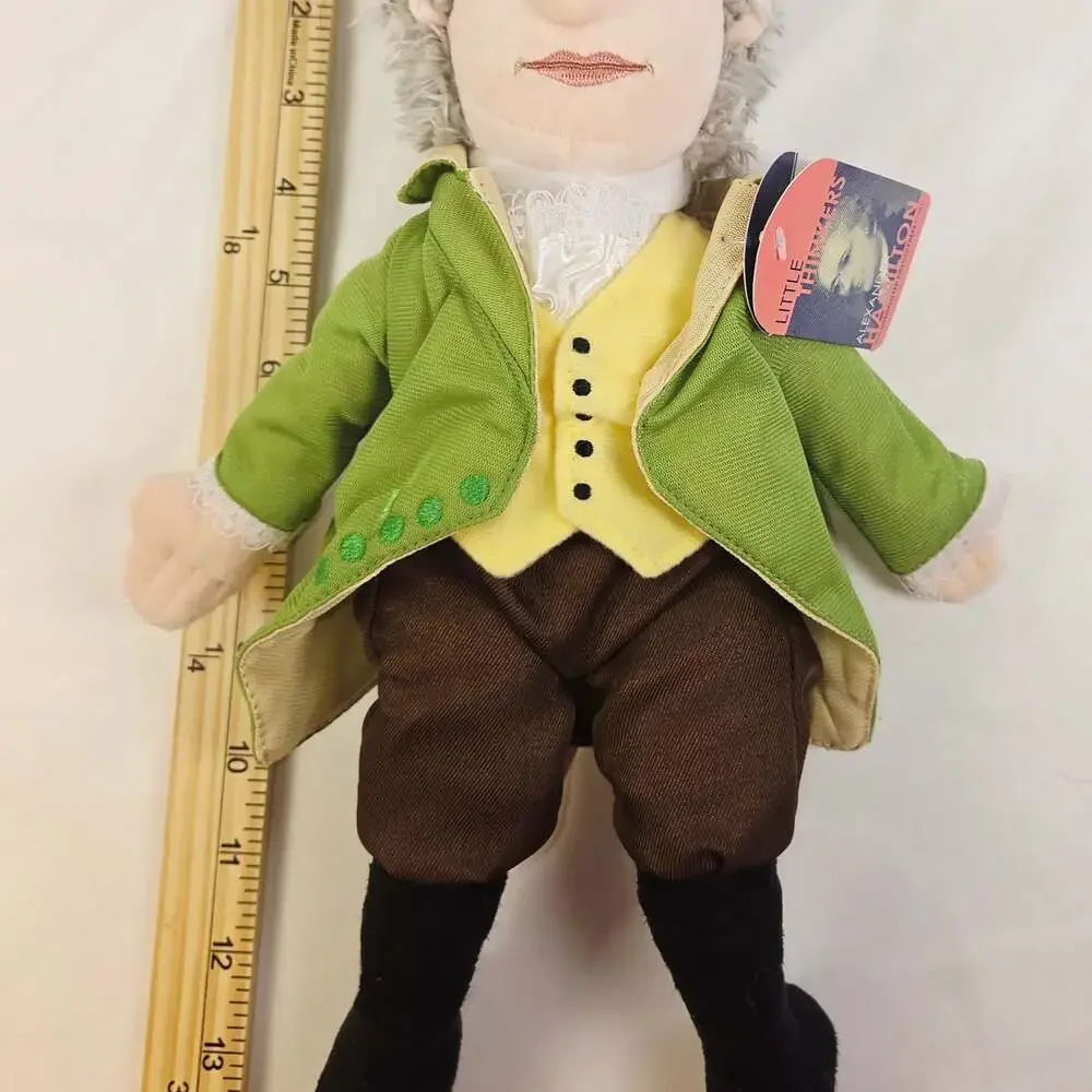 Little Thinkers Alexander Hamilton Plush - Unemployed Philosophers Guild
